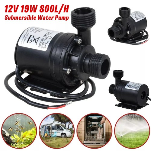 12v wasserpumpe 19w 800l - 19w, 800l/h