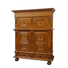 Gründerzeit Brotschrank Eiche