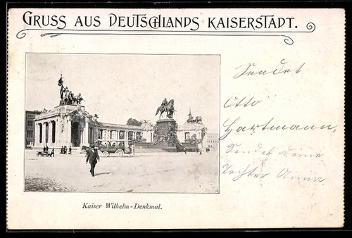 Postcard berlin kaiser - postcard,