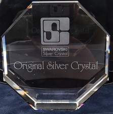 Swarovski Original Silver Crystal Paperweight Briefbeschwerer