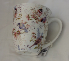 1 Porzellan Tassen Vögel