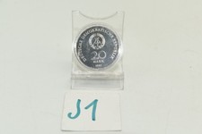 Original DDR 1982  20 Mark  Silber  Clara Zetkin   J  1