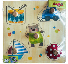 1x Greifpuzzle Holzpuzzle HABA