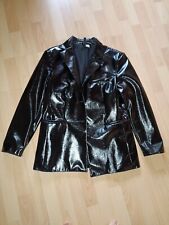 HM Damenjacke im Lederstil Gr.Xs Schwarz 
