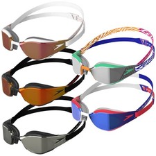 Speedo Fastskin Hyper Elite Mirror, Schwimmbrille, Wettkampf, Hydrodynamisch