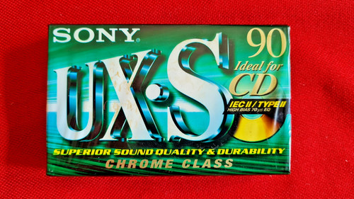 Audiokassetten sony ux - sony, ux-s