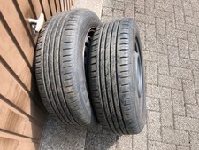 2xkomplette Sommerreifen+Felgen 195/60R15 88H für Toyota Corolla,Allex,Mazda,Geo