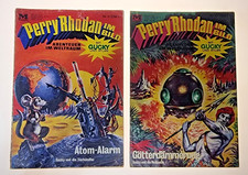 PERRY RHODAN IM BILD MIT GUCKY UND ATLAN / BAND 4 UND 5 VON 1967