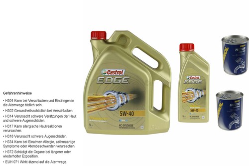 Motoröl castrol edge - 6l,