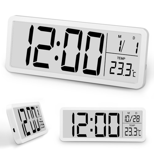 Digital wanduhr wecker - digital,