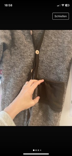 Overall für baby aus wolle - für,