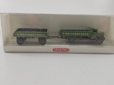 Wiking Modellauto 1:87 H0 Henschel HS 100 Kohlen-Hängerzug Nr. 04144037