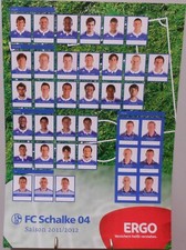 Schalke 04 Maxi Autogrammkarte