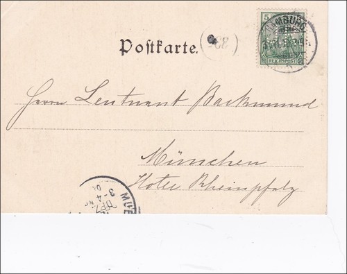 Germania postkarte von - germania:,