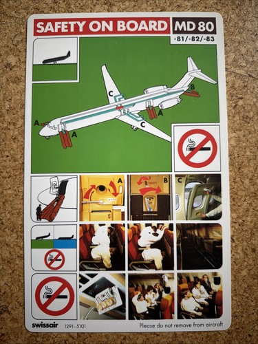 Swissair md80 82 - swissair,