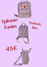 Fjallraven Kanken Mini-Rucksack Pastell Lila