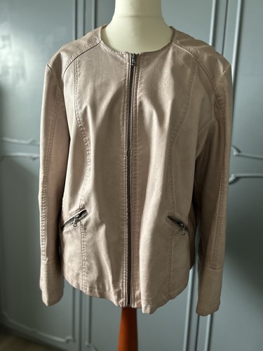 Damen lederimitat jacke - damen, von
