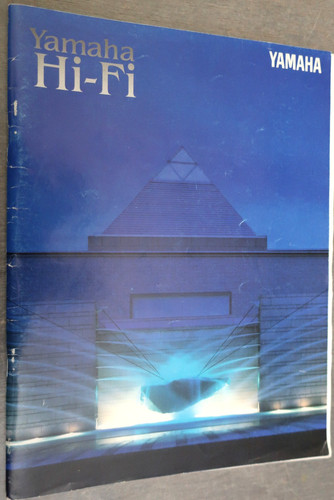 Yamaha hifi jahres katalog - yamaha, hifi-