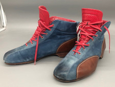 Dieter Kuckelkorn Manufaktur Autofahrer-Schuhe Wildlederschuhe Stiefeletten