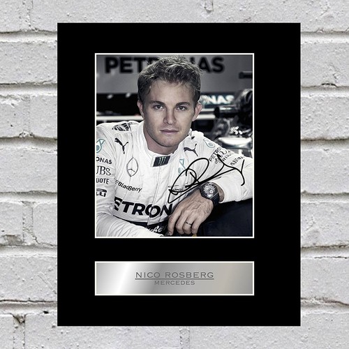 Nico rosberg unterschriebene - nico,