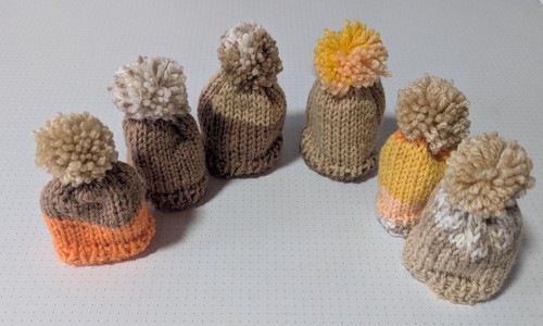 Eierwärmer strickmützen - 6,