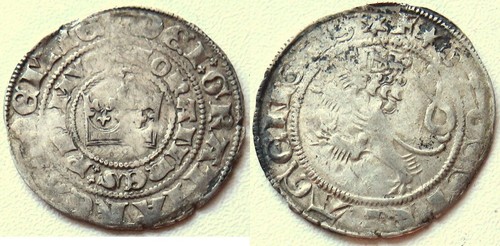 Böhmen prager groschen johann - groschen,