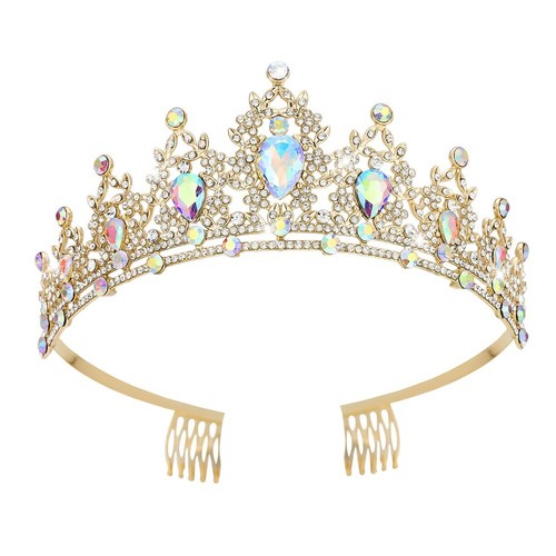 Barock strass diadem - strass,