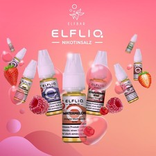 Elfbar Elfliq E Liquid für E Zigarette & Vape mit 10 | 20 mg Nikotin alle Sorten