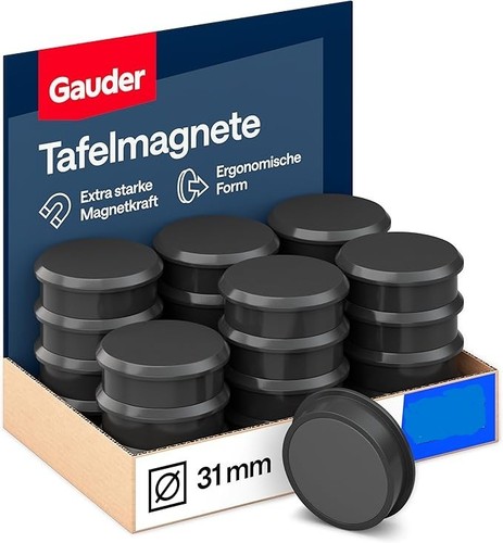 Haftmagnete 31mm 10mm ferrit - 10mm,