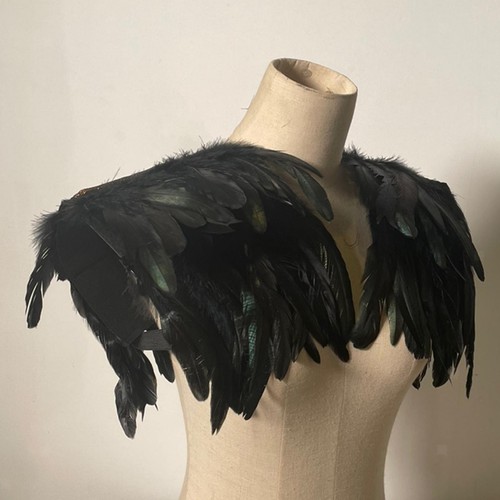Federschal schulterwickel cape - schulterwickel,
