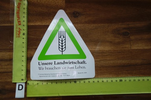 Alter aufkleber landwirtschaft - aufkleber,