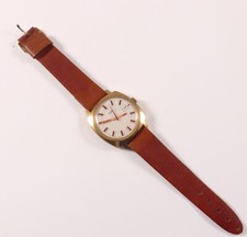 Ankra 65 Armbanduhr Herren Handaufzug  vergoldet