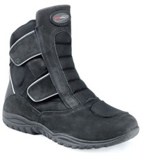 Motorradstiefel Motorrad Stiefel Leichter Kurzstiefel Schwarz Trophy 37 - 48