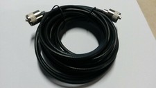 PL VERBINDUNGSKABEL speziell für CB-FUNK-ANTENNEN 12,34 Meter RG58 2 Stecker SWR