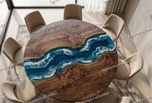 Luxus ocean resin tisch - luxus,