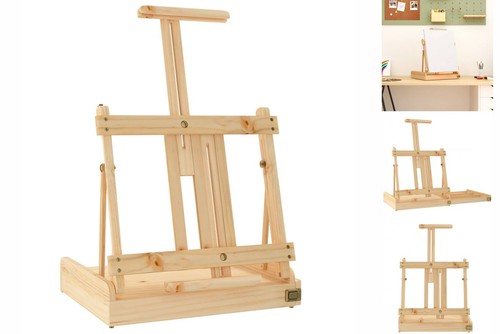 Tischstaffelei mit schublade - tischstaffelei,