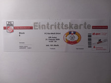 Ticket /Eintrittskarte 3. Liga