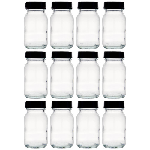 12x 100ml weithalsglas - 100ml,