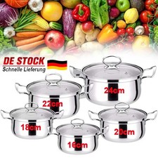 Kochtopfset Edelstahl