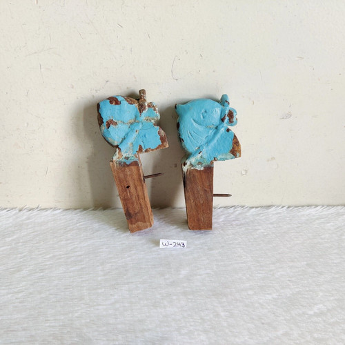 Antike handmade holzpferdekopf - antike,