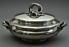 Prunk Terrine Silber 950