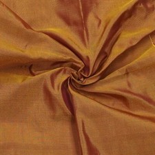 Braune 100% Reine Seide Stoff