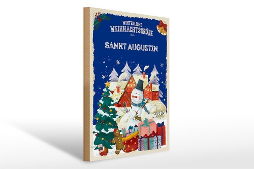 Holzschild weihnachtsgrüße - holzschild,