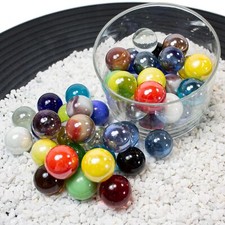 1kg glasmurmeln farbmix - farbmix, (16mm)