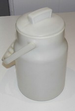 Gut erhaltene Milchkanne aus der DDR mit Deckel  (J3)