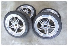 Porsche 928 S4 HRE Alufelgen zweiteilig Kompletträder 10,5x18 / 8,5x18