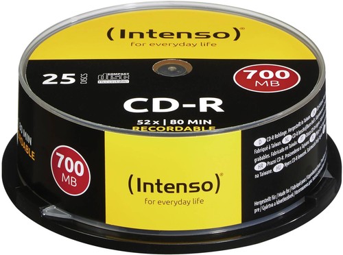 Intenso rohlinge 700mb - intenso, cd-r