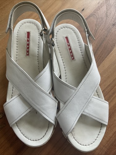 Prada sandalen weiss - prada,
