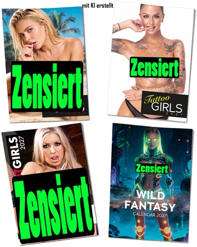 Erotik kalender set pin - set,