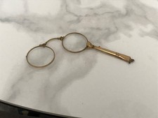 Klappbrille  Lorgnon ca 120 Jahre Jung / Beschädigt siehe Bilder / Vintage